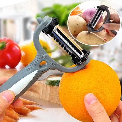 3 In 1 Multifunctional Paring Knife Rotary Vegetable Fruit