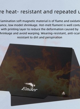 Original Flexible Magnetic Build Surface Plate Pad 3D Printe