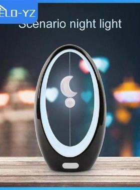 Home-appliance Led Magnetic Levitation Night Light .usb