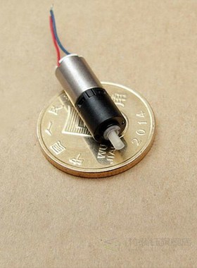 Tiny  6mm planetary geared motor DC 3V 1200rpm Coreless Gear
