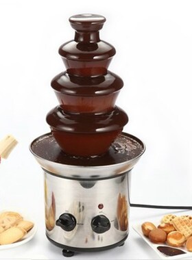 4th Floor Chocolate Fountain Waterfall Fondue Pulverizer Sel