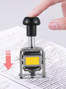 Number Machine 7 Position Automatic Numbering Machine Into t