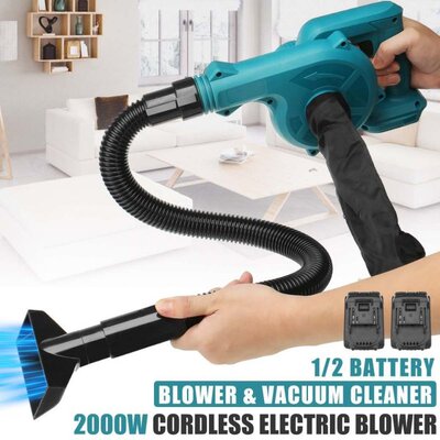 2000W Cordless Electric Air Blower & Suction Handhel