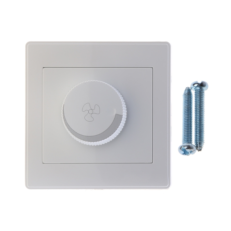 62KC 220V Adjustment Ceiling Fan Speed Control Switch Wall