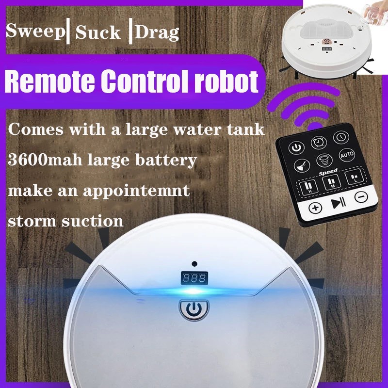 Remote control timing Cleaner Robot Vacuum Cleaner Intellige