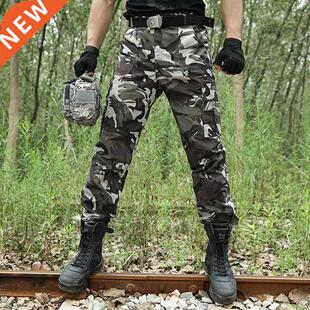 Camouflage Cargo Pants Mens Tactical Military Pants Sweatpan