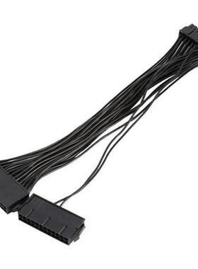 Dual PSU Power Supply 24 Pin Extension Cable, for ATX M