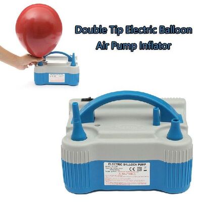 Blue Portable 700W Double Tip Electric Balloon Air Pump