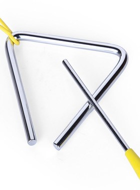 1pc new 4 Inch Triangle Orff Musical Instruts Band Percussio