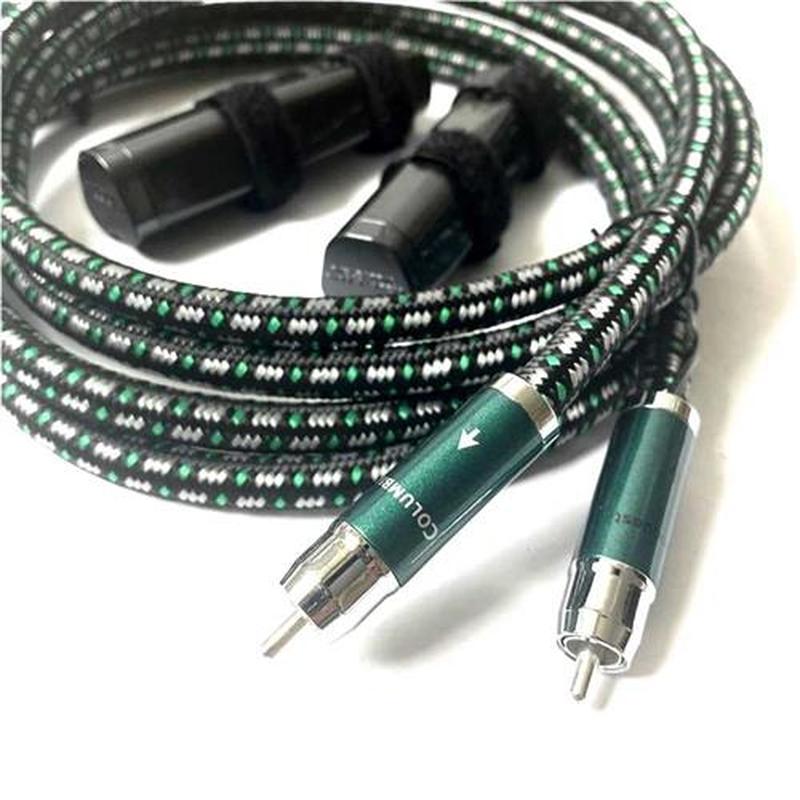 Columbia HiFI Audio Interconnect Line Solid PSC Copper RCA C