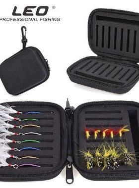 Portabale Fishing Lure Spinner Spoon Bait Foam Box Trout