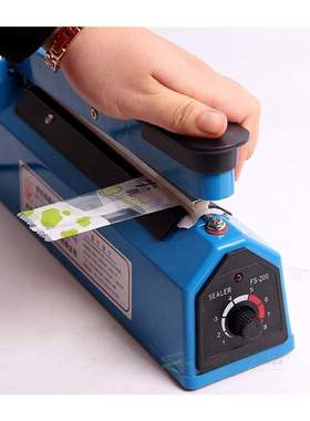 Manual Plastic Film Sealer Machine Heat Impulse Sealer Poly