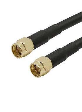 1Piece SMA Male to SMA Male Plug Connector Low Loss RF Coaxi