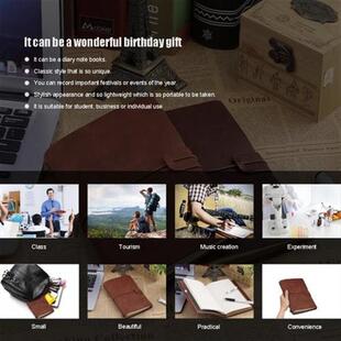 Portable Students School Stationery Writing Notebook Busines