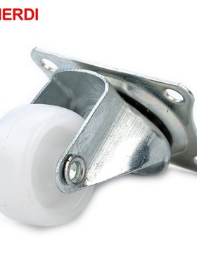 4PCS 1inch Wheels Castor 10Kg Universal Swivel Casters White