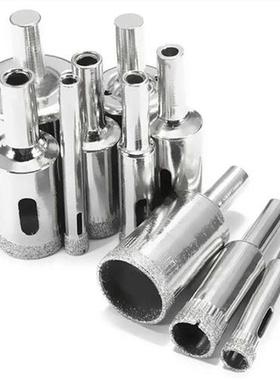10pcs 6-30mm Diamond Coated Hss Drill Bit Set Masonry Drilli