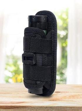 Combat Nylon 360 Degree Rotatable Clip Flashlight Bag