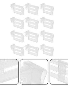 12pcs Divider Clips Refridgerator Door Divider