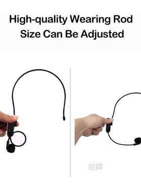 UHF Wireless Microphone Headset Headset and Handheld 2in1 50