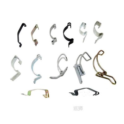 2PCS Car Fixed Spring Metal Fasteners Set For All Auto Air F