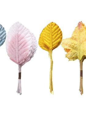 10pcsSet Lifelike Artificial Leaf Decorative Fake Leaf