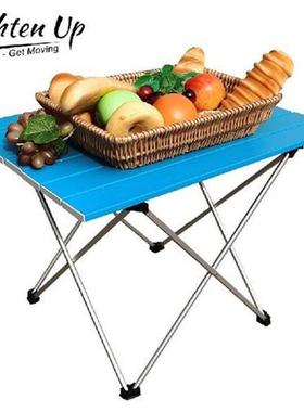 Lighten Up Portable Folding Camping Table Aluminum Alloy