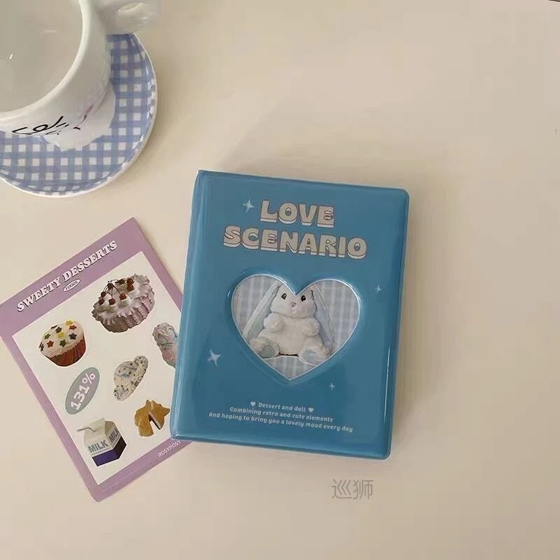 72 Pocket Photocards Collect Book With Stickers Card Holders