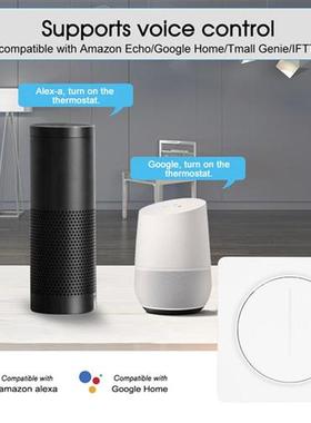 Smart Tuya WiFi Stepless Control Dimmer Switch with Remote C