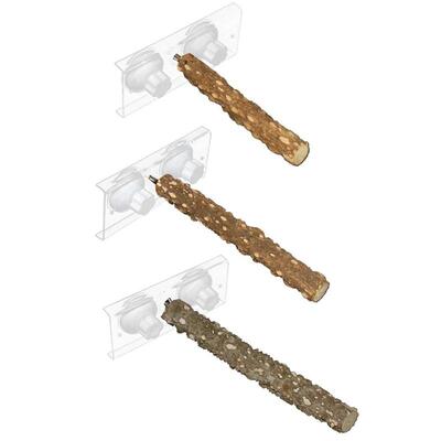 Pet Parrot Bird Shower Perches Parrot Standing Stick With