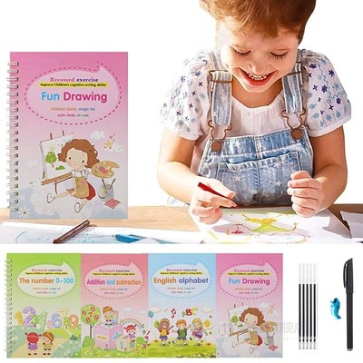 English Copybook For Calligraphy Books For Kids Word Childr