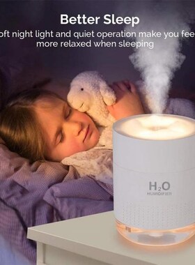 USB Humidifier Ultrasonic With Romantic Night Lamp Aroma Air