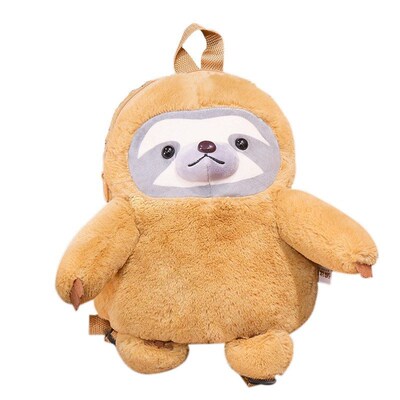 Net Red doll sloth Plush toy super cute baby doll with slee