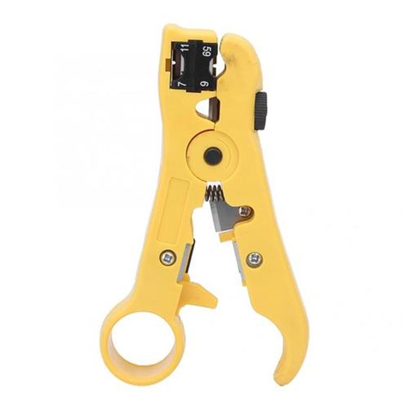 Coaxial Cable Crimper Stripper F/BNC/ Compression Crimping P