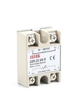 solid state relay SSR-25VA-H 25A actually 500K ohm 4w TO 90-