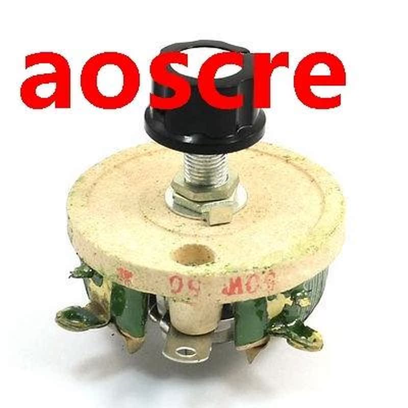 Wirewound Ceramic Potentiometer Top Rotary Rheostat Resistor
