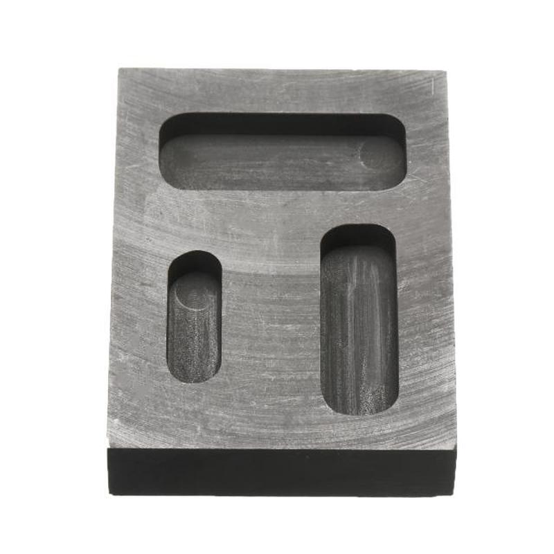 3 Holes Graphite Ingot Mold Graphite Melting Casting Ingot B