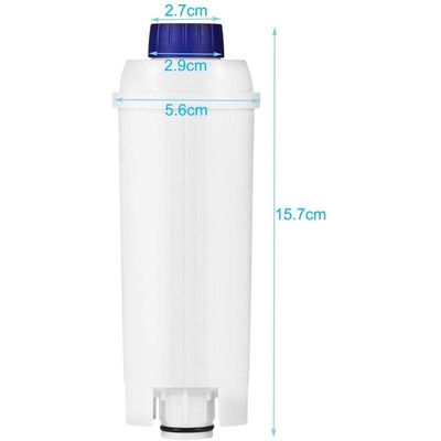 7 Pack Coffee Machine Water Filter for DeLonghi DLSC002, Fit