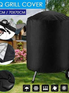 2Sizes Black Waterproof BBQ Cover BBQ Accessories Grill Cove