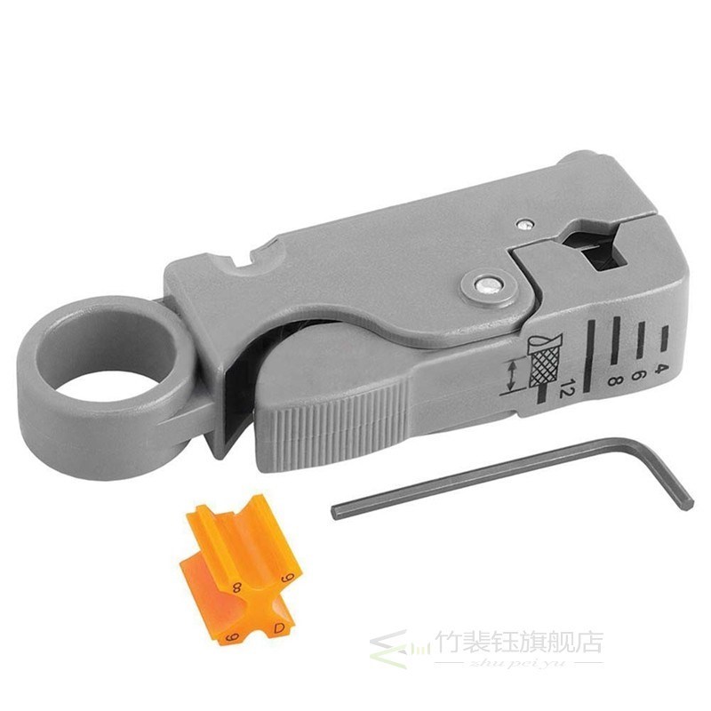 2x New Coaxial Cable Stripper Coax Stripping Tool RG59 RG58