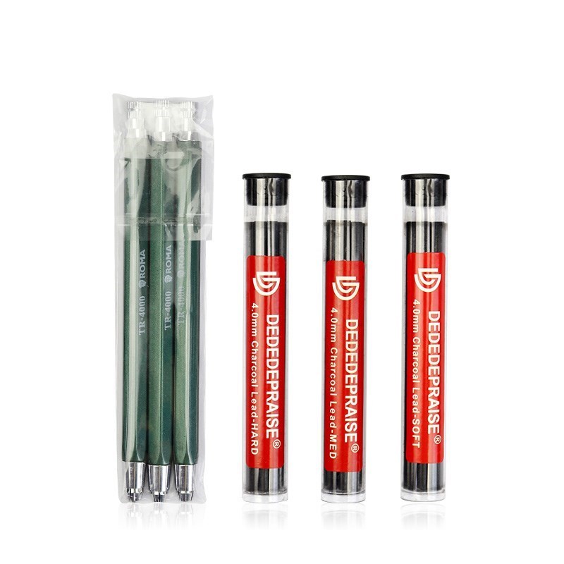 TR-4000 Press Mechanical Charcoal Pencil For Sketch Painting