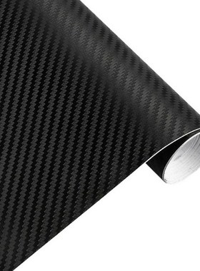 30cmx127cm 3D Carbon Fiber Vinyl Car Wrap Sheet Roll Film Ca
