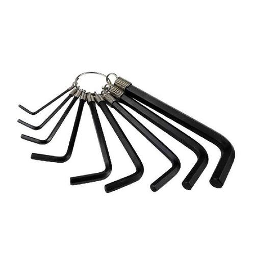 10 Pcs Allen Wrench Hex Key Tool Set Steel Construction