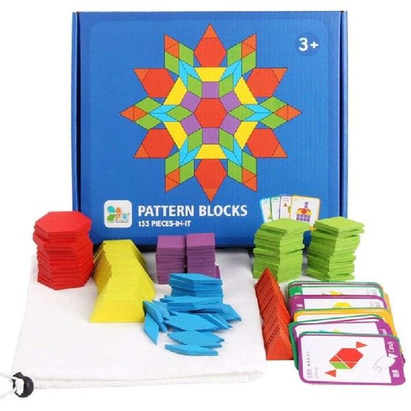 155 PCS Creative Puzzle Games Educational Toys For Children