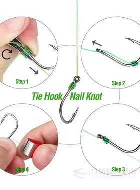 DONQL Quick Knot Tool Fast Knotter Scissors  Fishing Line Cu