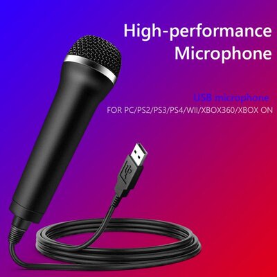 Microphone For Computer USB Wired Professional Gaming Conden