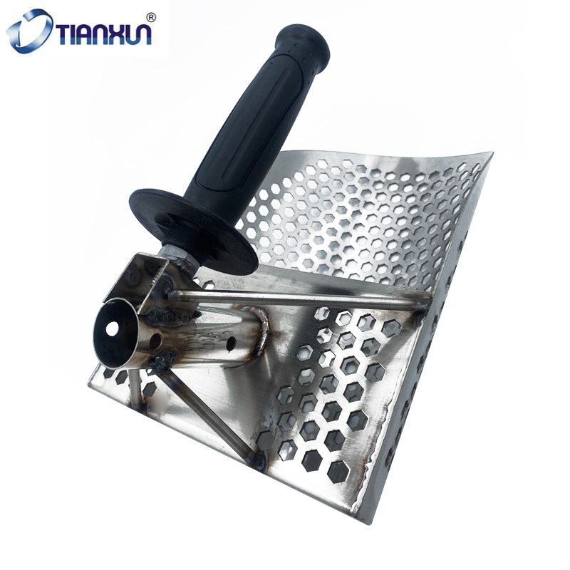 Beach Treasure Hunting Sand Scoop for Metal Detecting Stainl