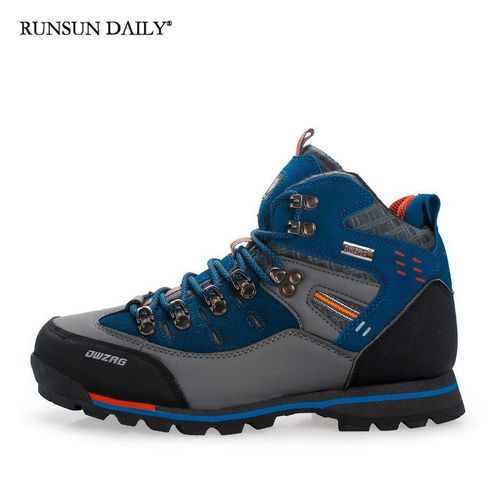 Hiking Shoes Men Winter Mountain Climbing Trekking Boots Top