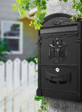 European-Style Villa Letterbox Outdoor Waterproof Mailbox