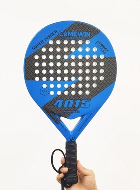 Padel Racket Beach Tennis Camewin Carbon Fiber and EVA Smoot