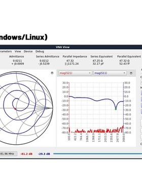 3G Vector Network Analyzer S-A-A-2 for NanoVNA V2 Antenna An
